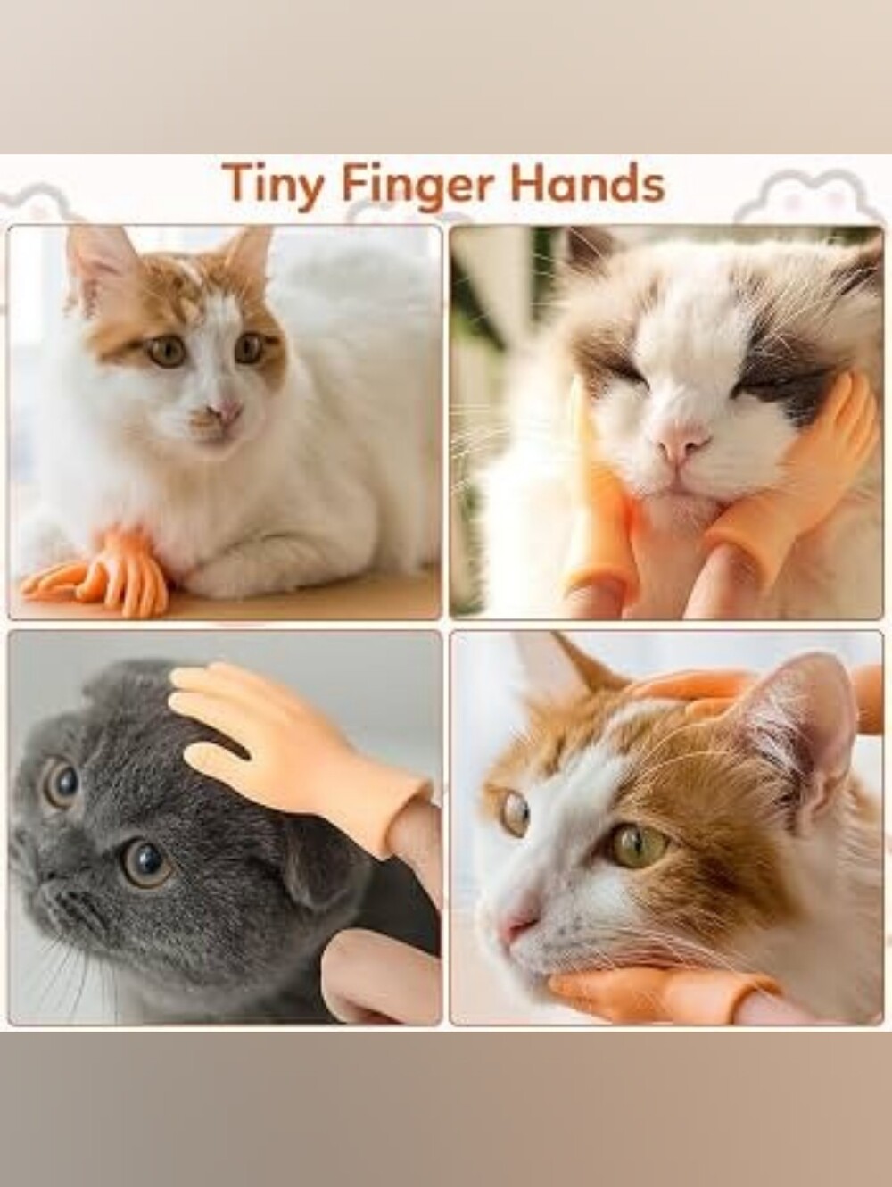 Novelty Mini Hands (SET OF 2) Prank Toy